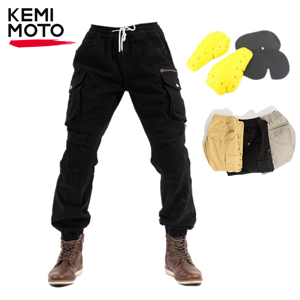Cycling Gear For Large Men - Men‘s Motorcycle Riding Pants Trousers Large