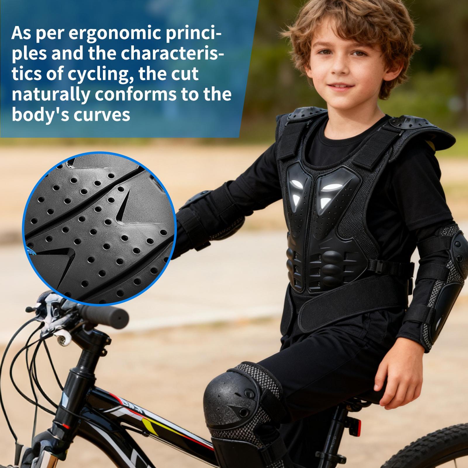 Youth Motocross Gear Chest Pro - Cycling Gear Kids 评论和价格