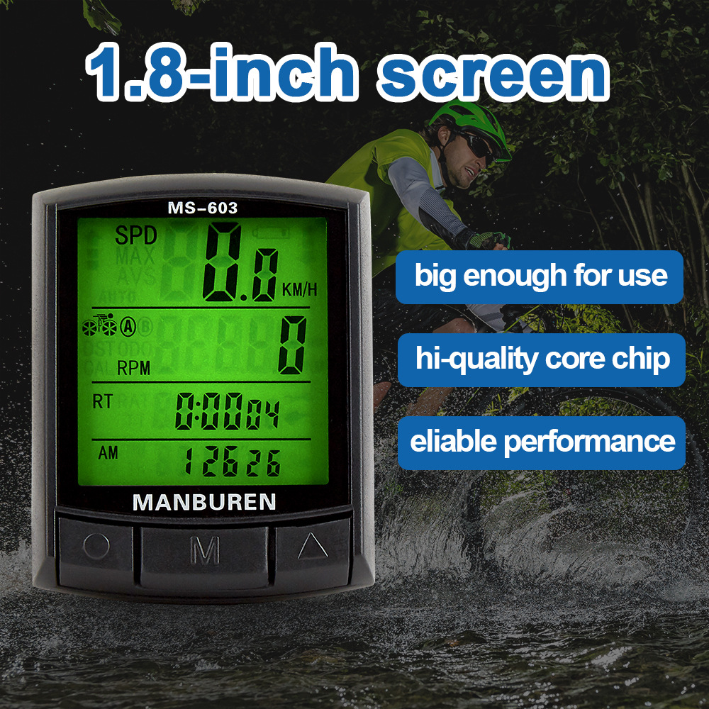 MTB Bike Digital LED Speedomet - Bike Speedometer 评论和价格