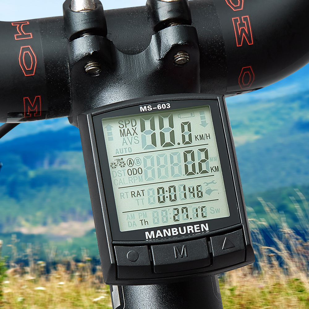 MTB Bike Digital LED Speedomet - Bike Speedometer 评论和价格