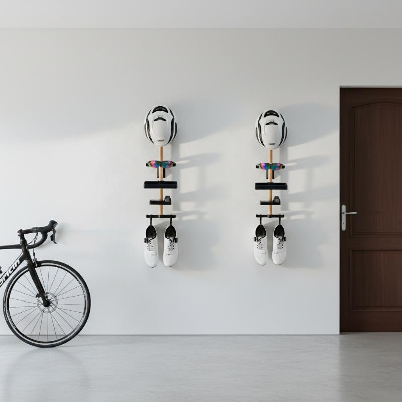 Bicycle Desktop Organizer Disp - Cycling Gear Wall Organizer 评论和价格