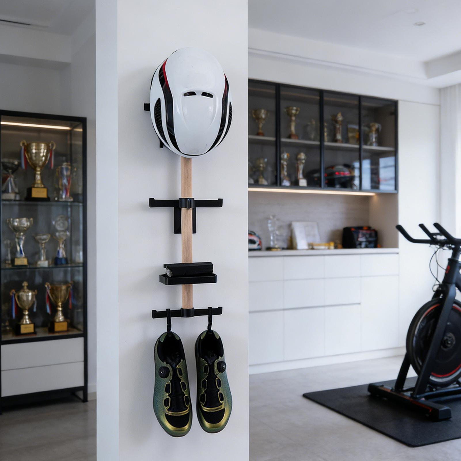 Vertical Cycling Gear Organize - Cycling Gear Wall Organizer 评论和价格