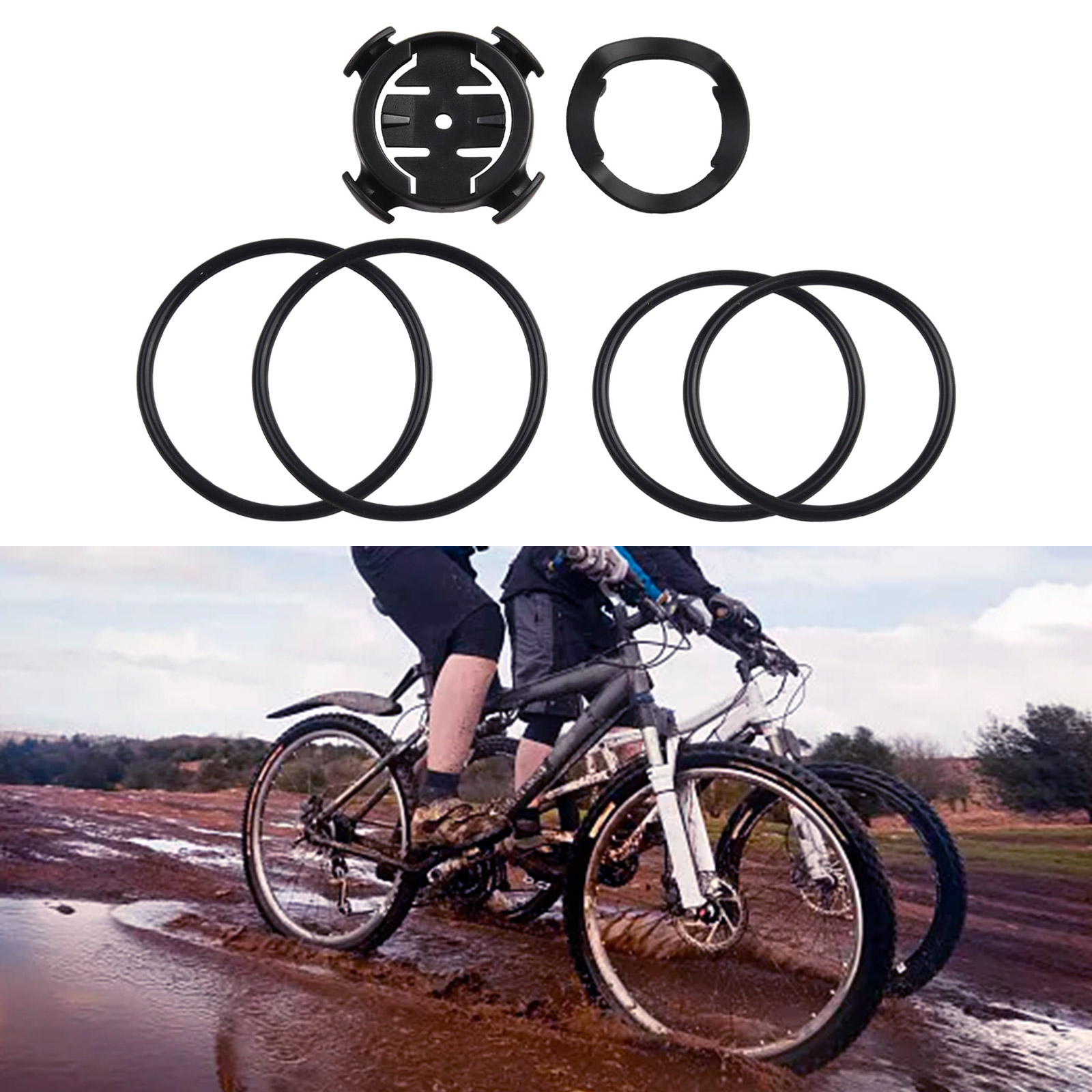 1pc Bike Bicycle  Edge Quarter - Bike Speedometer 评论和价格
