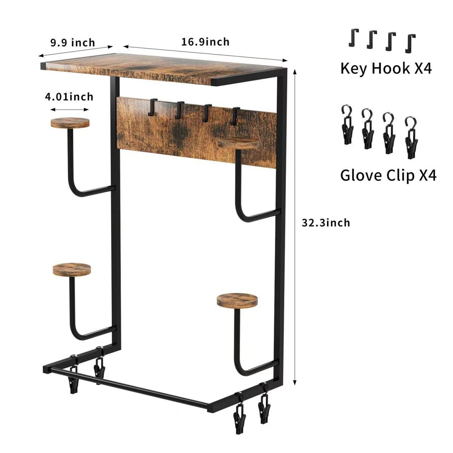 Motorcycle Helmet Holder, Wall - Cycling Gear Wall Organizer 评论和价格