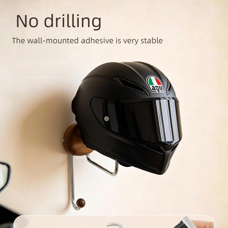 Wall Mount Helmet Storage Rack - Cycling Gear Wall Organizer 评论和价格