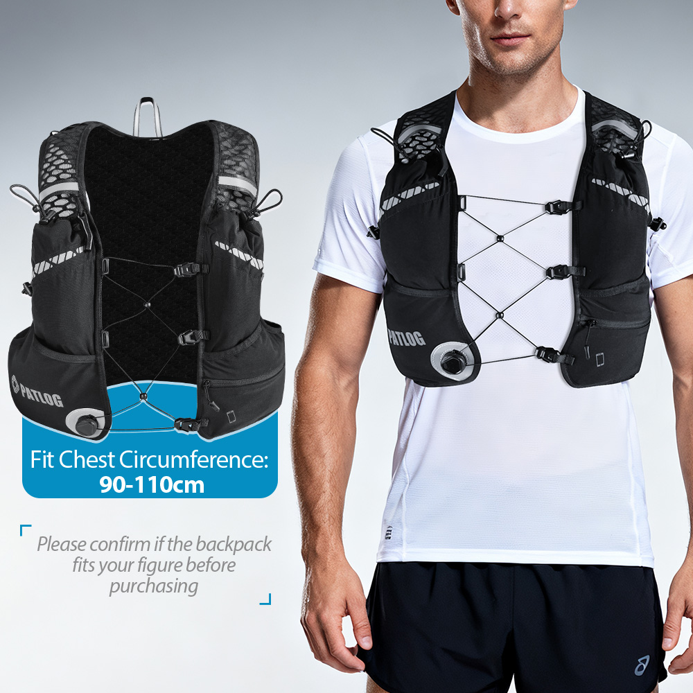 8L Breathable Hydration Vest P - Cycling Gear Pack 评论和价格